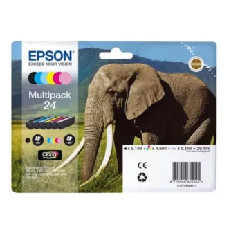 Epson 24 Elephant Claria Photo HD Multipack 6-colours Ink