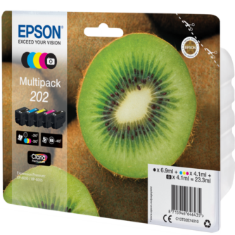 Epson 202 Kiwi Claria Premium Multipack 5-colours Ink