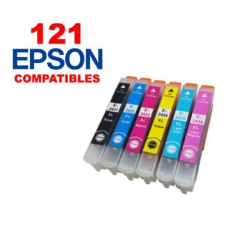 Compatible Epson 24 Black / Cyan / Light Cyan / Yellow / Magenta / Light Magenta Multipack