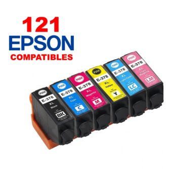 Compatible Epson 378 Black / Cyan / Light Cyan / Yellow / Magenta / Light Magenta Multipack