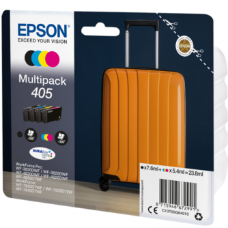 405 Suitcase DURABrite Ultra Multipack 4-colours Ink