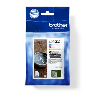 Genuine Brother LC422VAL ink cartridge multipack