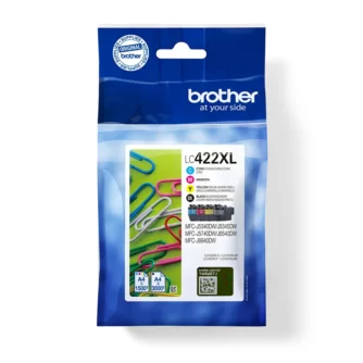 Genuine Brother LC422XLVAL ink cartridge multipack