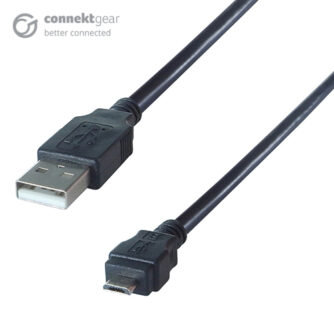 2m USB A male to micro USB male