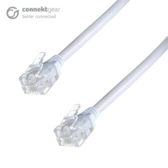 3m ADSL Broadband High Speed Modem Cable RJ11 Male to RJ11 Male