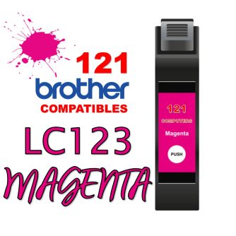 Compatible Brother LC123 Magenta