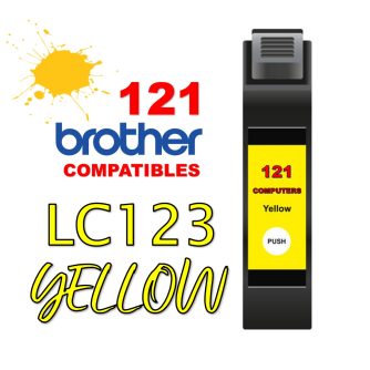 Compatible Brother LC123 Yellow