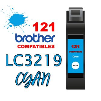 Compatible Brother LC3219 Cyan