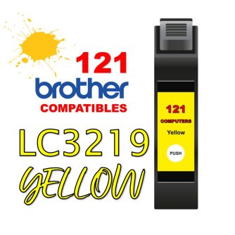 Compatible Brother LC3219 Yellow