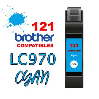 Compatible Brother LC970 Cyan
