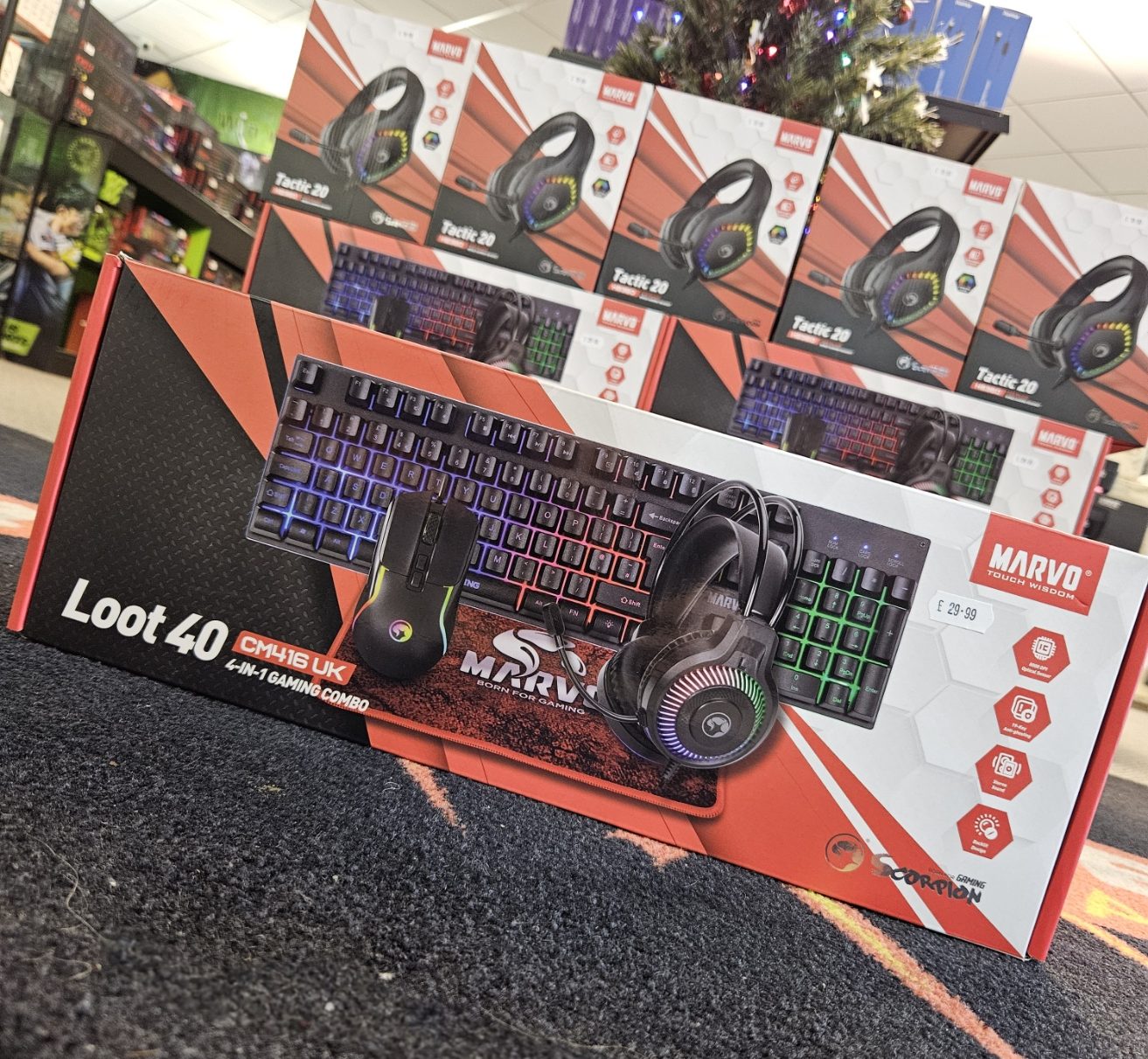 Mouse Marvo Teclado Y Mouse Scorpion Marvo Scorpion Loot 40 CM416