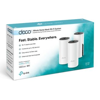 TP-LINK (DECO M4) Whole-Home Mesh Wi-Fi System 3 Pack