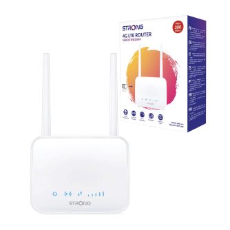 Strong 4G LTE CAT4 N300 Unlocked Mobile Broadband Mini Wireless Router