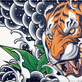 Technically Stable Deskpad – Tiger 900×400