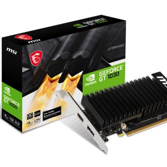 MSI GeForce GT 1030 4GHD4 LP OC NVIDIA 4 GB GDDR4