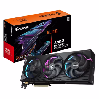 Gigabyte Aorus Radeon RX 9070 XT Elite 16GB GDDR6 PCI-Express Graphics Card