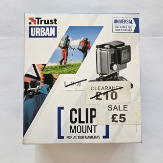 Clip Mount for action Cameras
