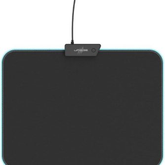 uRage Lethality 200 Illuminated Gaming Mouse Mat Black