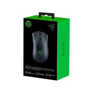 Razer Deathadder Essential Ergonomic USB Optical Wired Gaming Mouse - Black