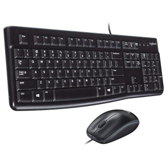 Logitech MK120 Wired Keyboard and Mouse