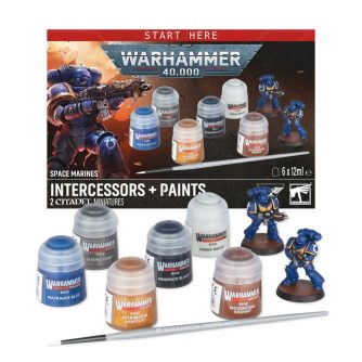Space Marines: Intercessors + Paints 60-11